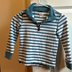 Boys Crewcuts Spring 1/4 zip. Size 4-5 or xs.